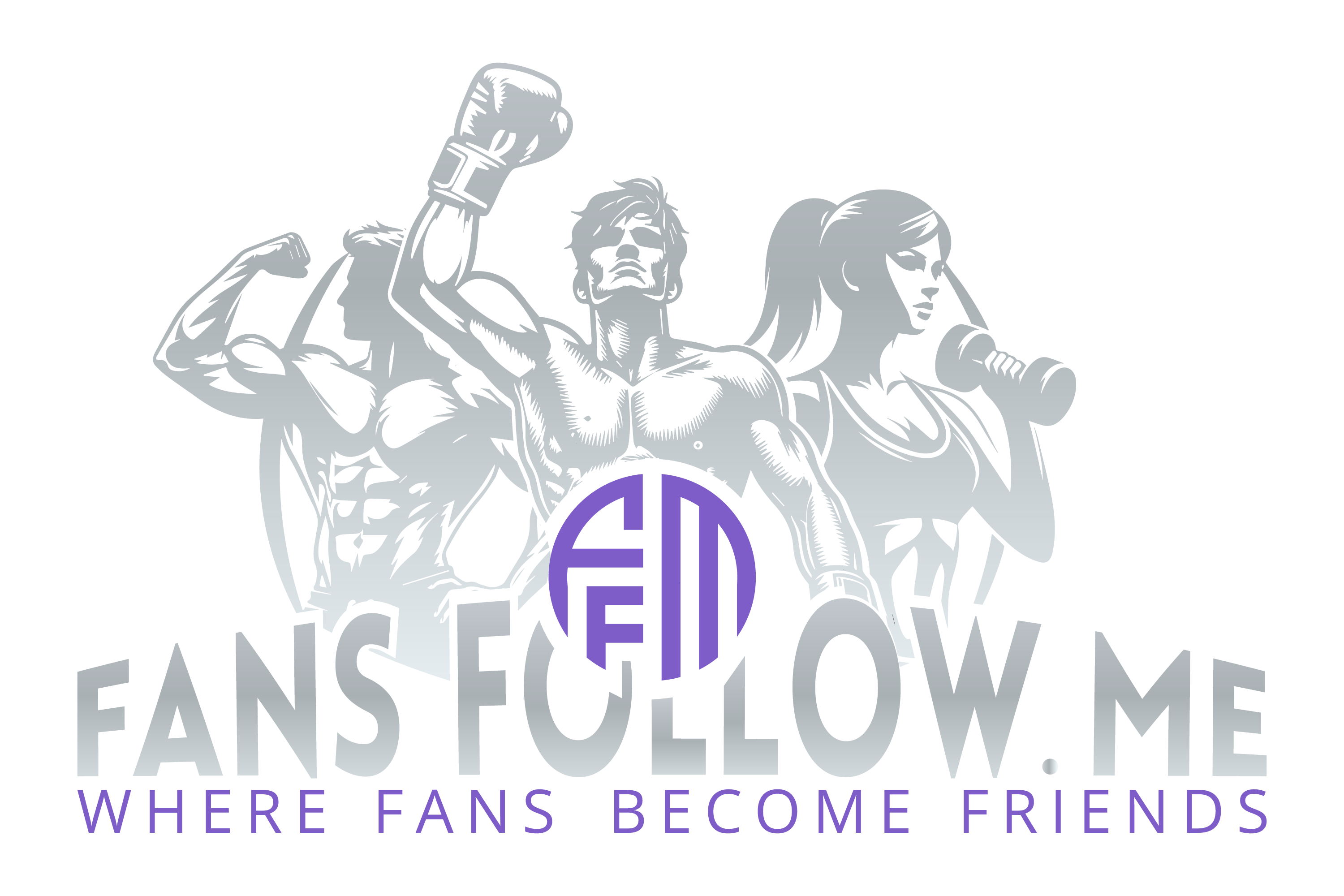 FansFollowMe Logo - Where Fans Become Friends - Global Platform for Fitness, Martial Arts & Combat Sports Creators